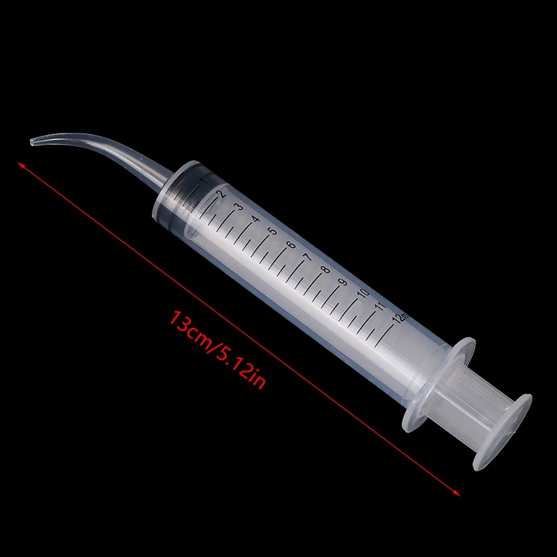 Nettoyeur d'oreille avec tube en caoutchouc, outil de suppression de livres de cérumen, lave-oreille, seringue, prévient la suppression, soins de santé, coude, 12ml – Image 2